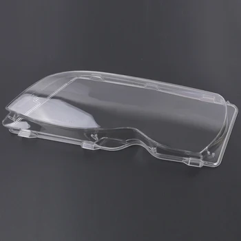 

1 Pair Car Headlights Lamp Lens Cover For BMW E46 3 Series 4DR Easy Install