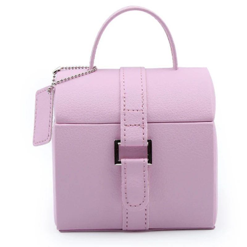 

European Double-Layer Jewelry Box Storage Box Simple Large Capacity Earrings Earrings Ring Necklace Box