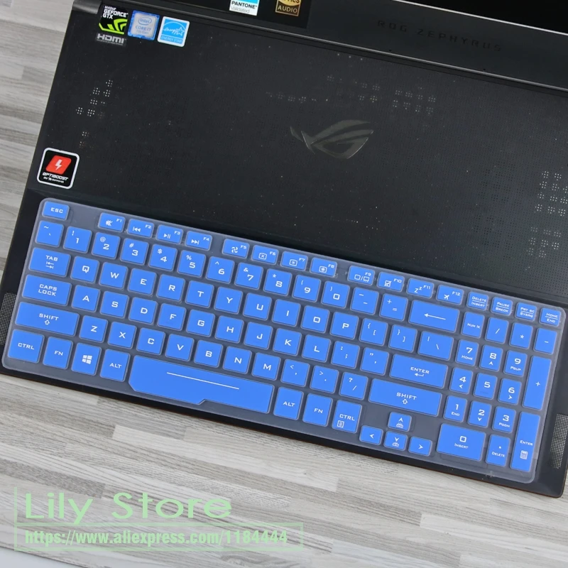 Для ASUS ROG Hero III Scar III Strix G731GW G731GT G731GU G731 GW GT GU 17,3 дюймов игровой ноутбук силиконовый чехол для клавиатуры
