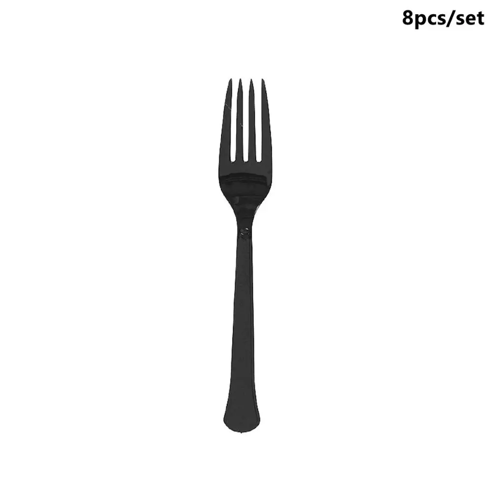 Fork Taoup 10 20 30 40 50 60 Топпер для торта «С Днем Рождения» украшения свадебного торта принадлежности для торта День рождения Декорации для взрослых - Цвет: Fork