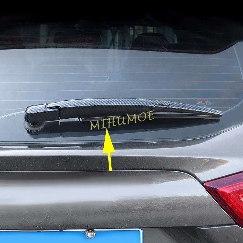 Крышка стеклоочистителя заднего из углеродного волокна для 2014-2022 Nissan Rogue Sport X-Trail
