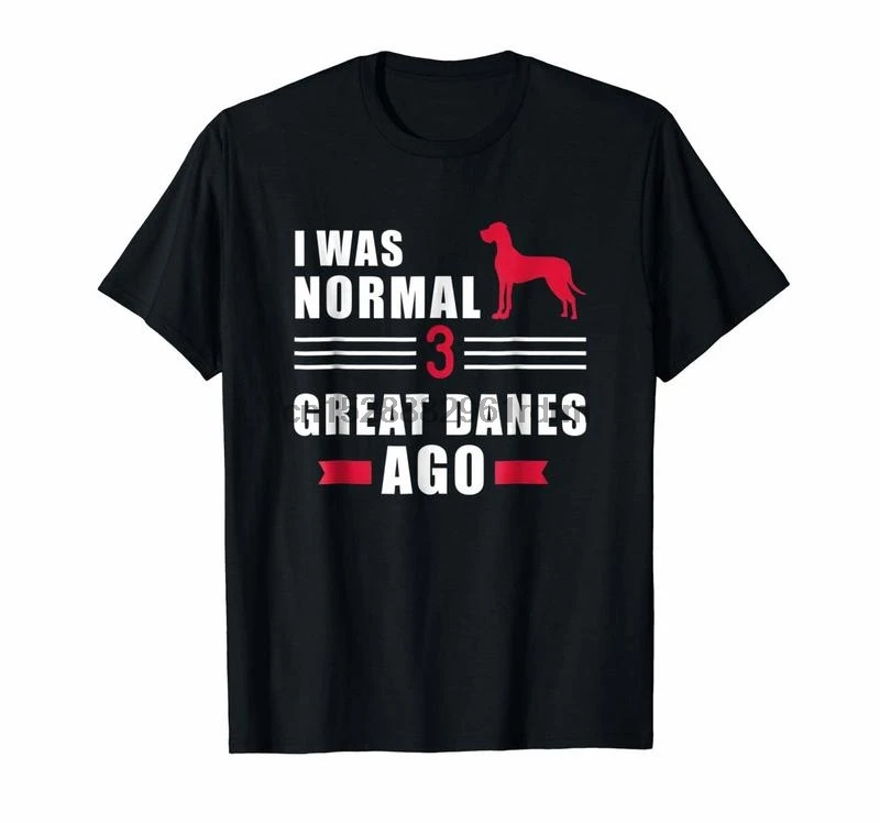 Одежда I was normal 3 Great Danes ago футболка 8898 |