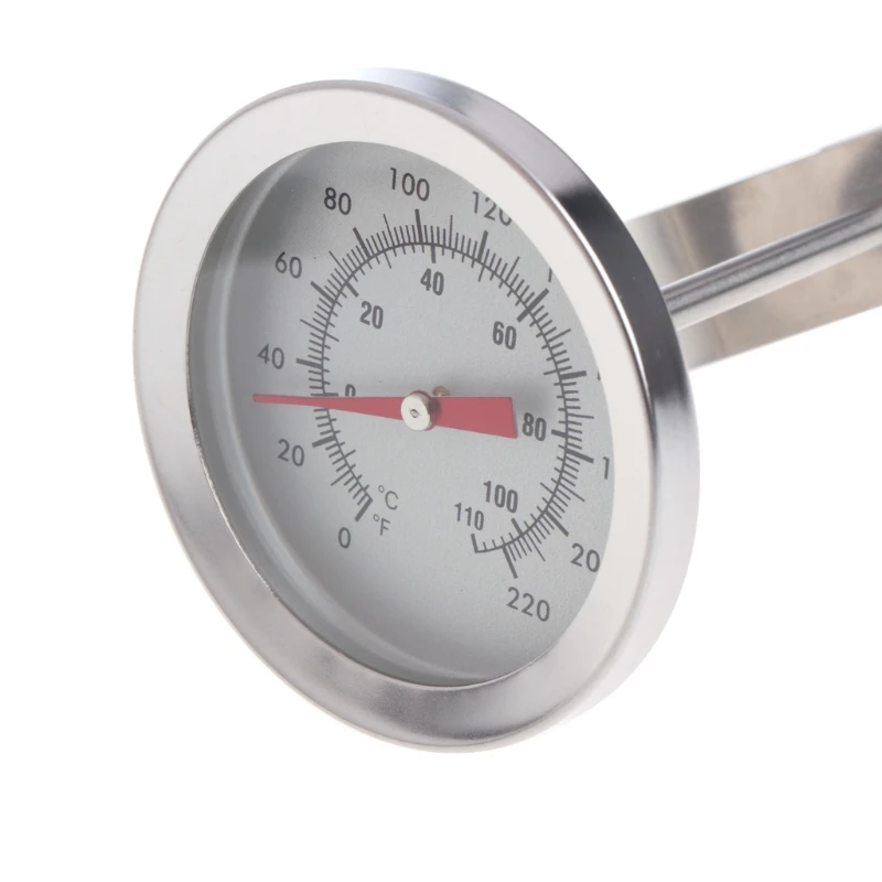 

12" Stainless Steel Dial Thermometer Probe Homebrew Brew Kettle Temperature Measuring