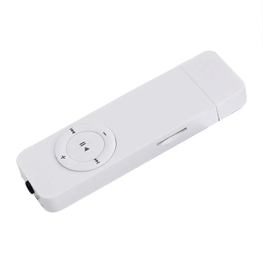 

Slim Lightweight Portable USB Sport U Disk Mini Mp3 Music Player Support 32GB TF Card Best Gift