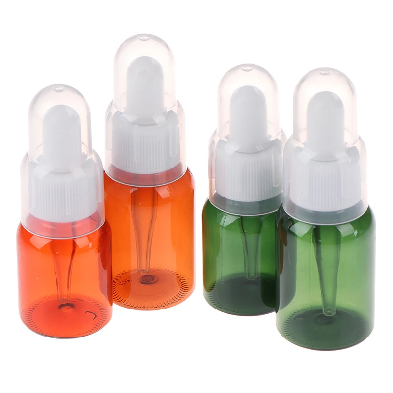 

1PCS 25/35ML Tea Tree Oil Essential Aromatherapy PET Bottle Refillable Liquid Pipette Bottle Perfume Container