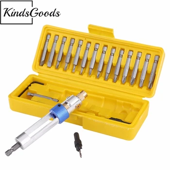 

20 Pieces Set High Speed Steel Countersunk Screwdriver Countersink Drill Driver Bit Screwdriver Drilling Home Tool with Box