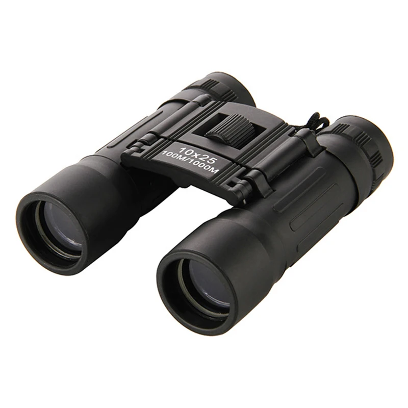 Складной бинокль ZIYOUHU 10x25 HD Vision FMC Lenes 100 м/1000 м Большая дальность компактный