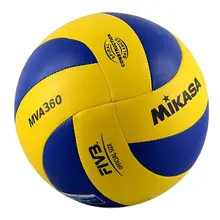 Fiber FIVB Volleyball 5 Super MVA360 Original Size Competition PU Mikasa Training Official Brand Ball Hard Volleyball MVA360 Siz