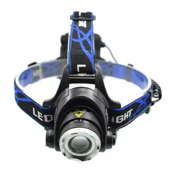 

XML T6 Led Headlamp 2000 Lumen Headlight 3 Modes Super Bright Zoomable Head Lamp Torch Power by 4 x AA Battery