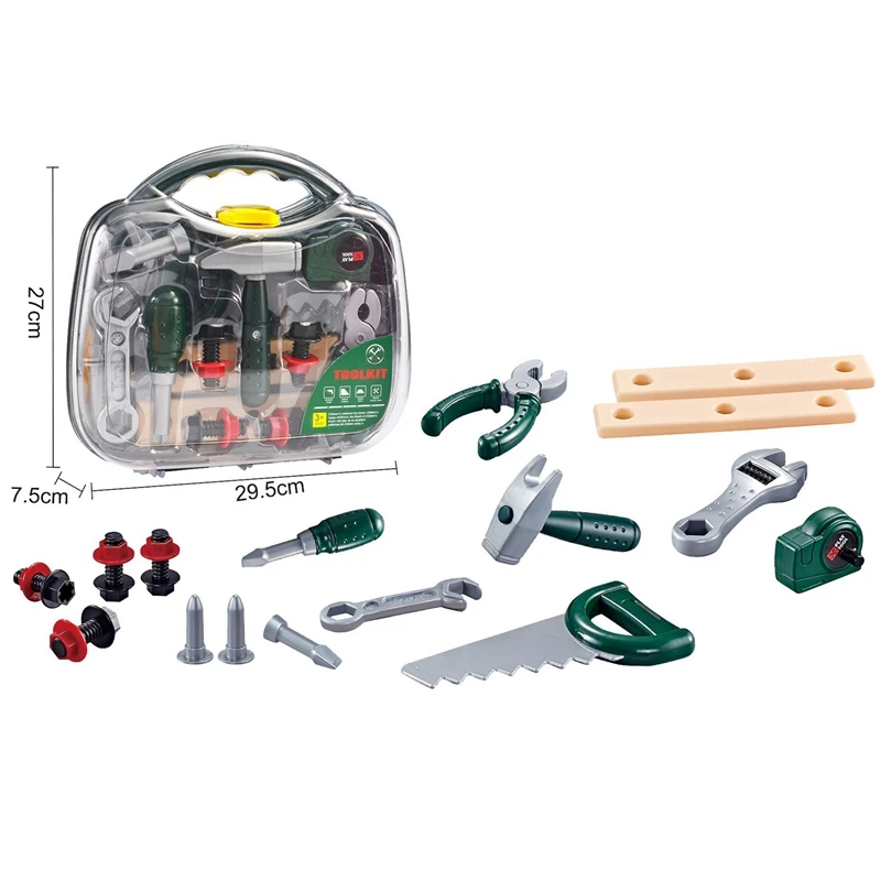 Игрушки Инструменты для ремонта игрушки DIY игровой дом Ремонт Инструменты моделирования набор игрушек для детей и мальчиков подарки AS167992