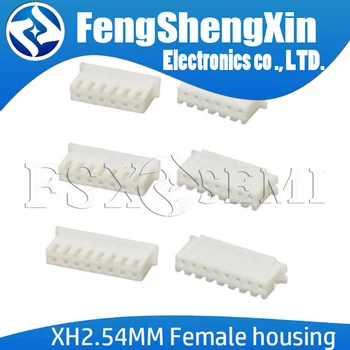 

100pcs XH2.54mm Plastic Shell / Housing XH-Y 2P/3P/4P/5P/6P/7P/8P/9P/10P/11P/12P/13P/14P/15P/16P White connector 2.54mm Pitch