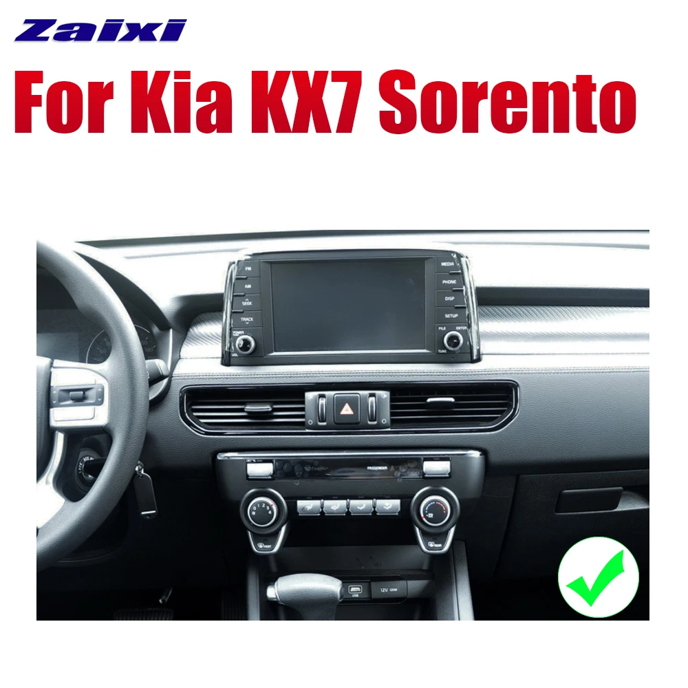 ZaiXi Android Автомагнитола Стерео gps навигация для Kia KX7 Sorento~ Bluetooth wifi 2din автомобильное радио стерео Мультимедиа