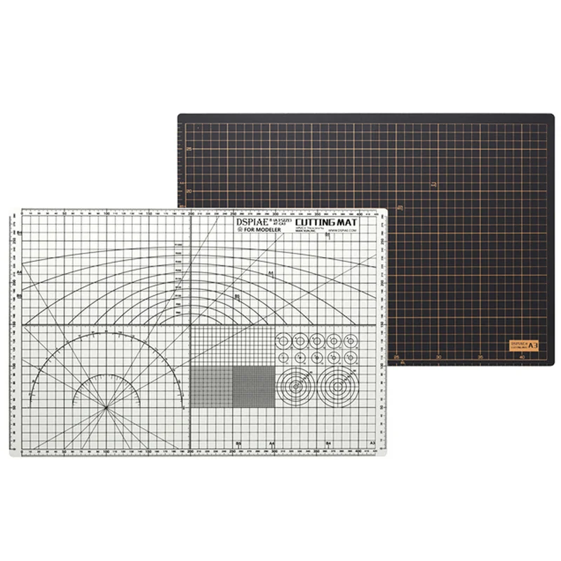 Dspiae At-c Pad A3 A4 режущий коврик до модели экологический черный серый двухсторонний ПВХ Режущий коврик самовосhealing вающийся режущий коврик инструмент