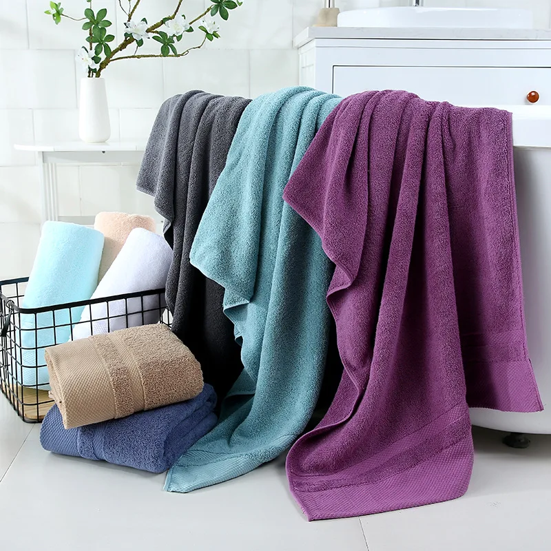 LYN& GY, комплект из 2 предметов, плотное мягкое полотенце из хлопка, супер впитывающее полотенце для ванной, 1 шт., банное полотенце+ 1 шт. полотенце для лица, jogo de toalhas de