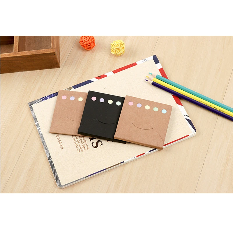 100 шт./упак. модные бумажные обложки для Memo Pad блокноты офисные школьные