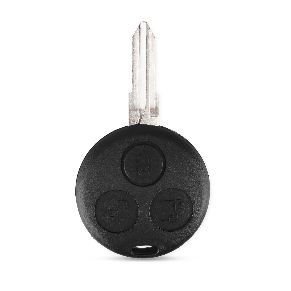 Guscio Chiave Auto Con Telecomando 3 Pulsanti Per Smart Fortwo/Passion/Roadster - + Cacciavite E Batteria