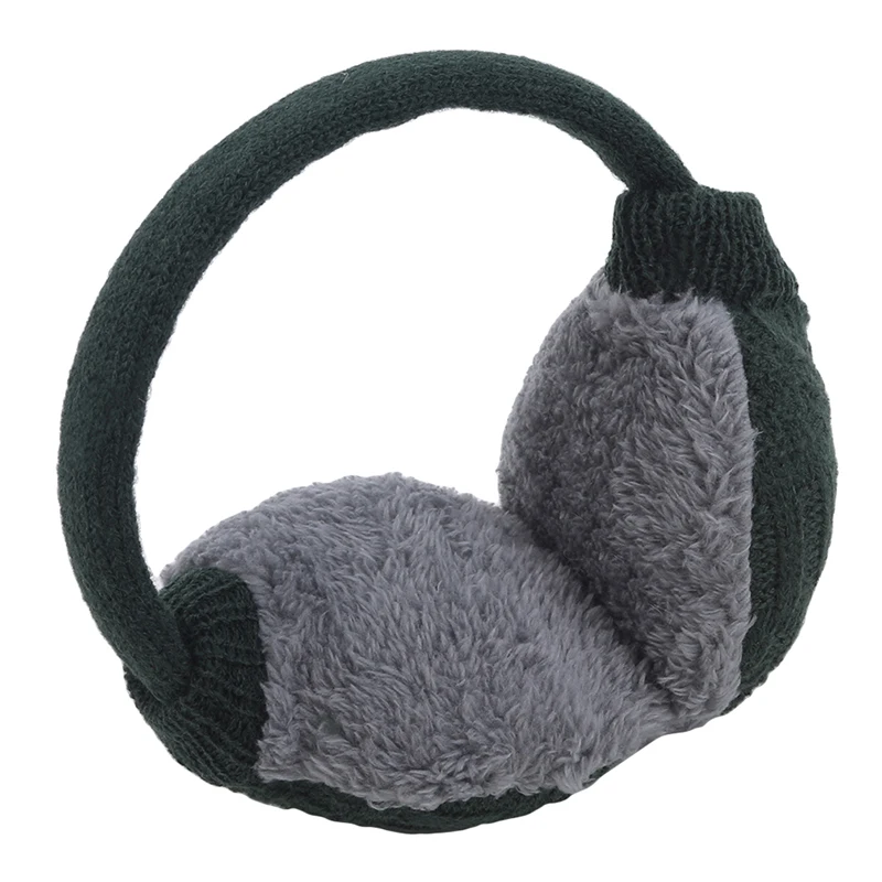 Winter Ear Cover Women Warm Knitted Earmuffs Ear Warmers Women Plush Thicken Warm Ear Muffs Earlap Warmer Headband