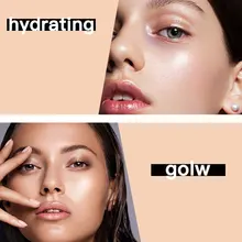 Шелковая текстура, блестящая пудра, стойкая пудра, для создания v-образной формы, Хайлайтер для лица, пудра