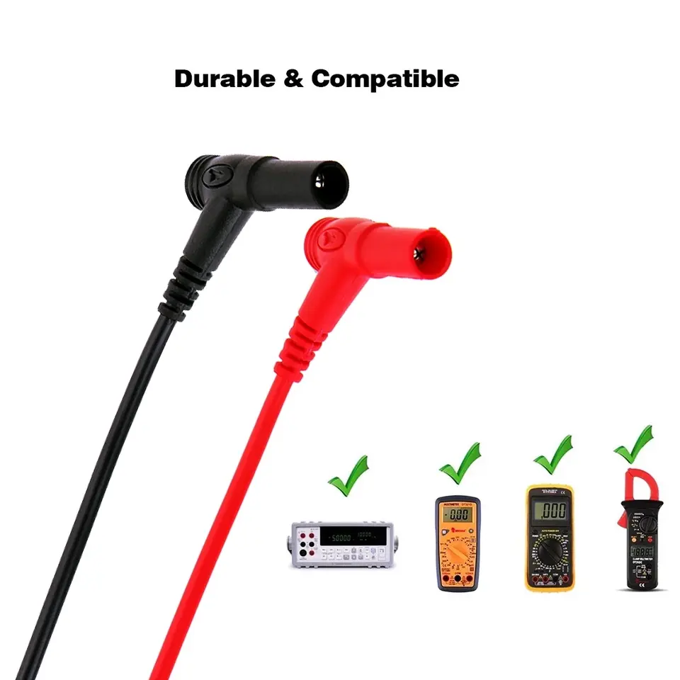 1000V 20A 10A Universal Digital Multimeter Probe Test Leads For Multimeter Feelers Multimeter Wire Cable Pen Tip image 3