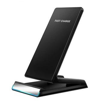 

Desktop 10W Qi Wireless Charger For iPhone X XS Max XR 8 Mobile Phone Fast Wireless Charging Bracket For Samsung S9 S8 IX158