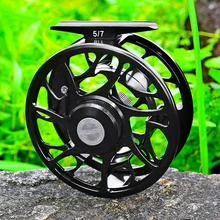 Нахлыстом 5/7 7/9 9/10 WT 3+ 1 BB колеса черный Цвет Fly Рыболовная катушка с ЧПУ машина для резки тесаного большие беседки для литья под давлением Алюминий Летающая катушка