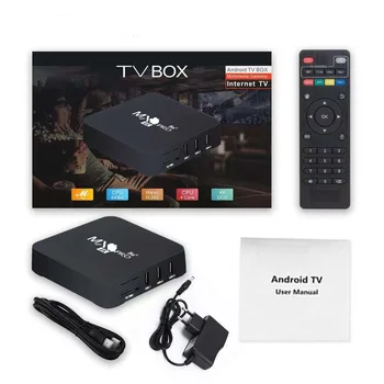 

5PCS/LOT MX pro 4K tv box Top-Box Android 7.1 Media-Player 3D H.265 Support 2.4ghz 5ghz dual wifi