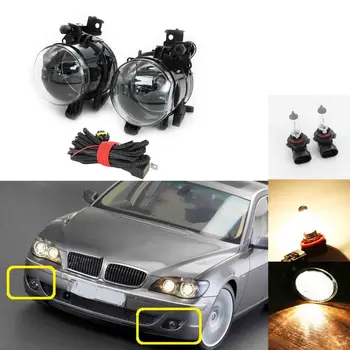 

Front Fog Lights Fog Lamp with Bulbs For BMW 7 Series E65 E66 730 740 745 d 735 745 760 2005 2006 2007 2008
