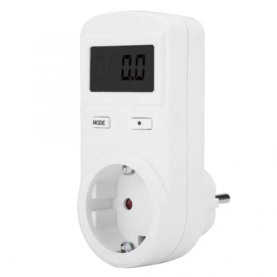 230V Power Meter Energy Saving Monitor Voltage Watt Electric Socket Analyzer Electric Socket Analyzer Metering Socket