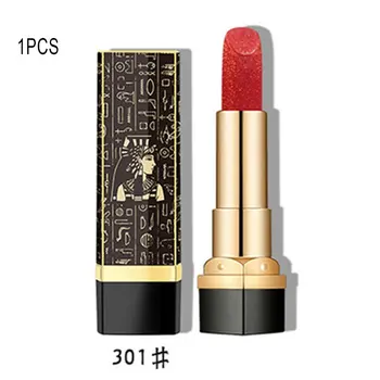

Egypt Cleopatra Lipstick Kit Long-lasting Waterproof Lipstick Red Lip Blam Gentle Non-fading Retro Moisturizing Lipstick