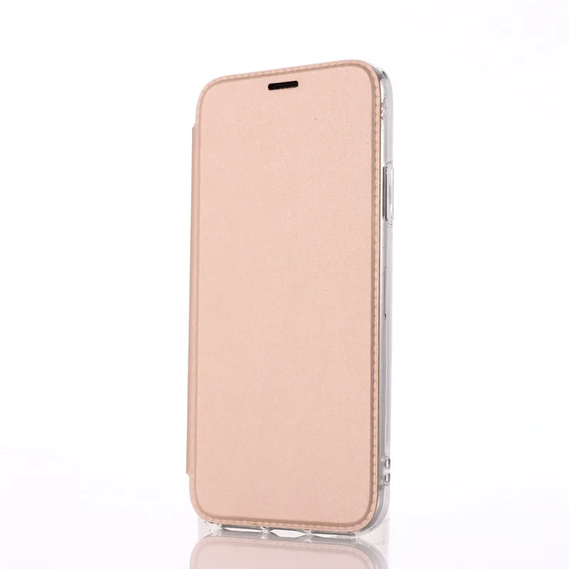 Ультратонкий Флип кожаный зеркальный чехол для Funda iPhone XR X XS Max 7 8 Plus 7plus 8plus 6 6s sPlus чехол прозрачная задняя крышка