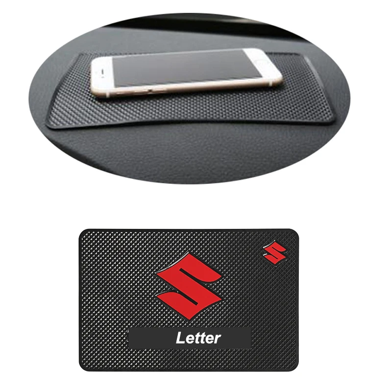 Car Non-slip Mat Pad Anti-Slip Accessories for Suzuki Alto Grand Vitara Jimny Samurai Xl Wift SX4 S Cross Liana Ignis | Автомобили и