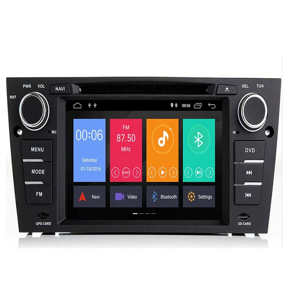 Perfect DSP IPS screen Android 9.0 4G RAM 64G ROM CAR GPS For BMW E90 E91 E92 E93 dvd player screen stereo radio multimedia navigation 3