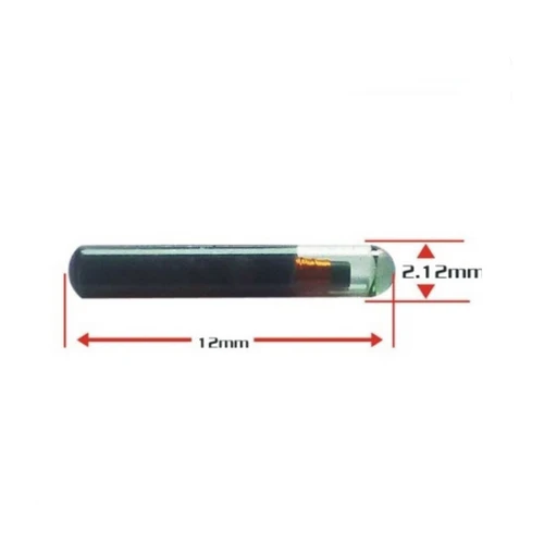 마이크로칩 동물 RFID 태그, EM4305 칩 포함, 125kHz, 134.2kHz, 2.12*12mm, 1.4*8mm, ISO11784/5 FDX-B, 물고기 개 고양이 식별용 2