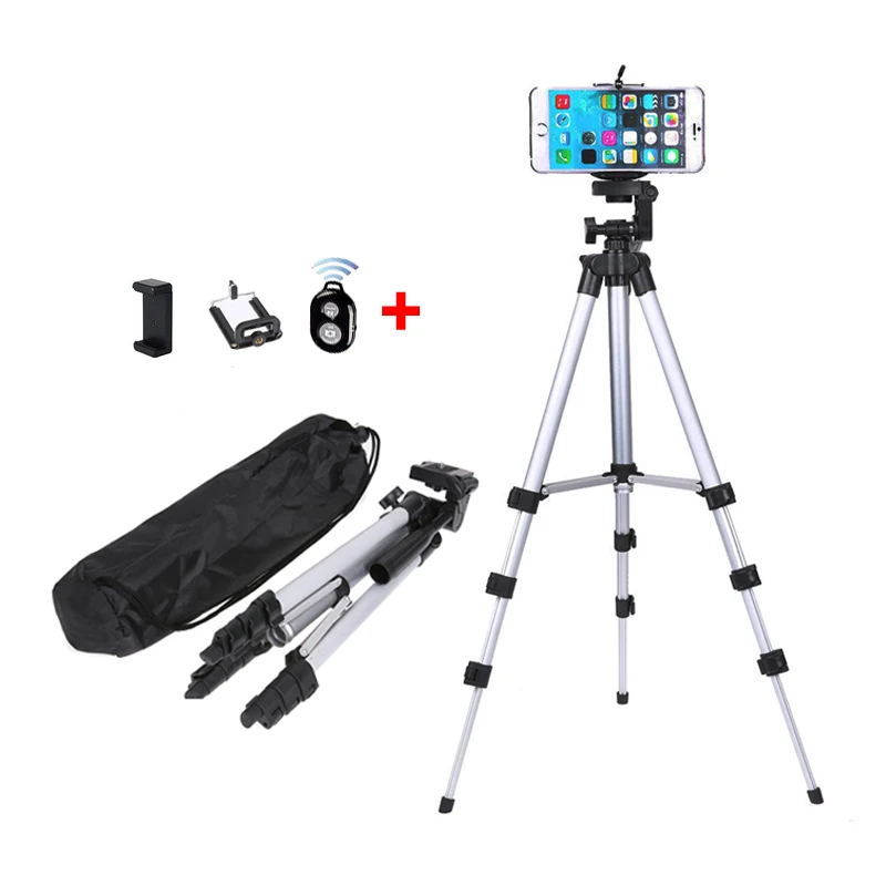 Professional Digital Camera Smartphone Tripod Holder Stand Foldable 1/4