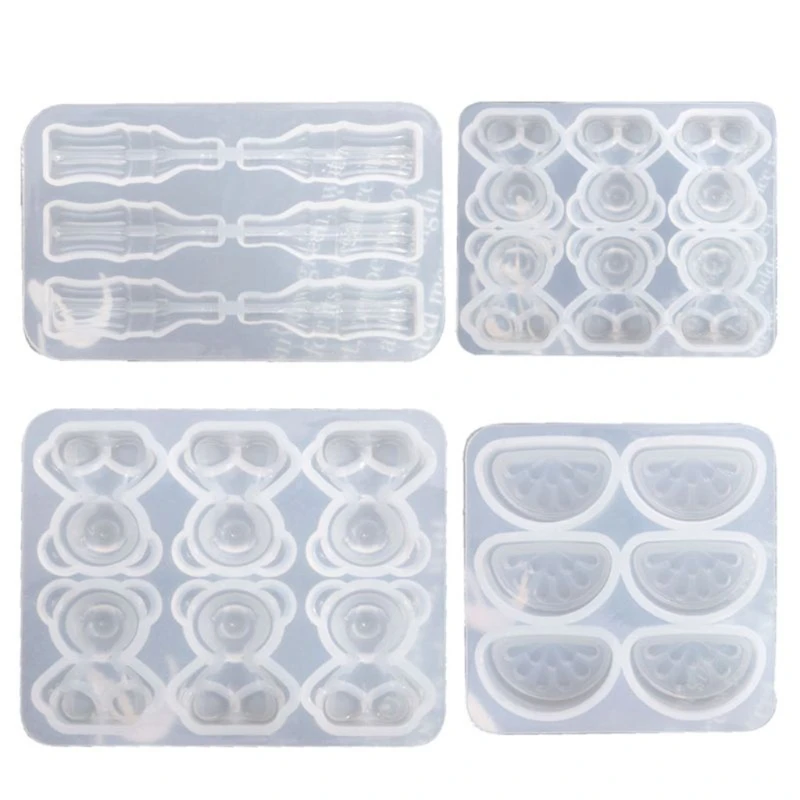 MXMF 4 PCS/Set DIY Craft Silicone Candy Molds Bear Shape Food Mould Cake Decoration | Украшения и аксессуары