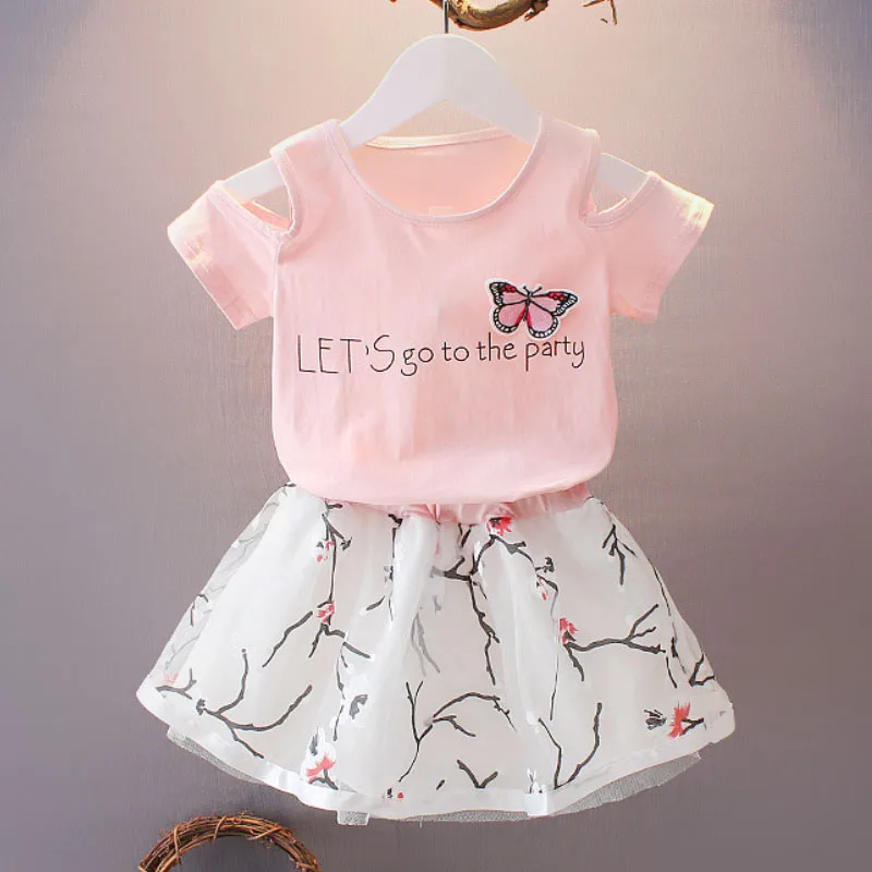 Футболка с коротким рукавом и вышивкой без бретелек|fashion kids clothes|kids clotheskids clothes fashion