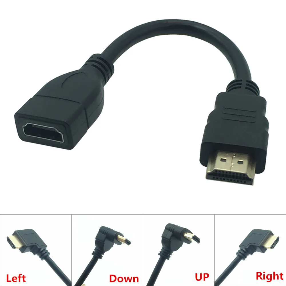 Удлинительный Кабель HDMI-совместимый штекер-гнездо HDTV вверх/вниз/влево/вправо 1 4 В