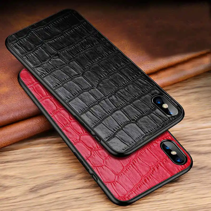 

Чехол из натуральной кожи для iphone X Xs Max XR, задняя крышка, чехол с защитой от падения, защитный чехол, задняя крышка для телефона, искусственная кожа