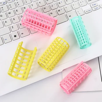 

1 Bag/36pcs Hair Curlers Rollers See-Through Bang Curlers Plastic Hair Rollers Hairstyle Tools (6pcs Large Diameter 3.6, 10pcs