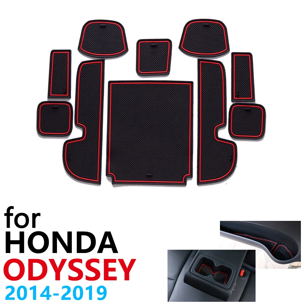 Противоскользящий резиновый коврик для подстаканника Honda Odyssey RC1 RC2 JDM модель 2014 ~