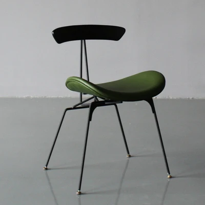 Iron Nordic Ins chair simple home industrial style dining chair designer creative ant leisure