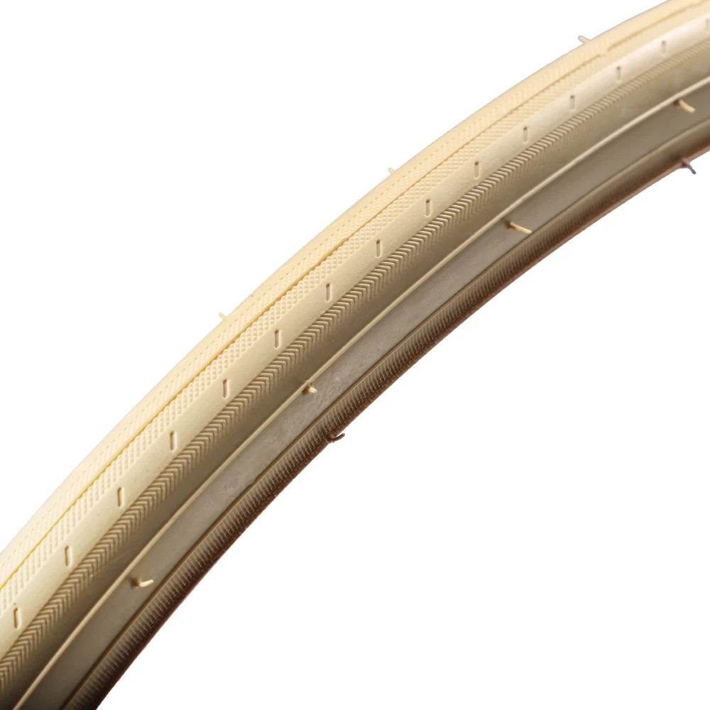 KENDA 베이지 자전거 타이어 700*23C 도로 자전거 타이어 700C 와이어 비드 초경량 405g 저저항 110 PSI 고품질