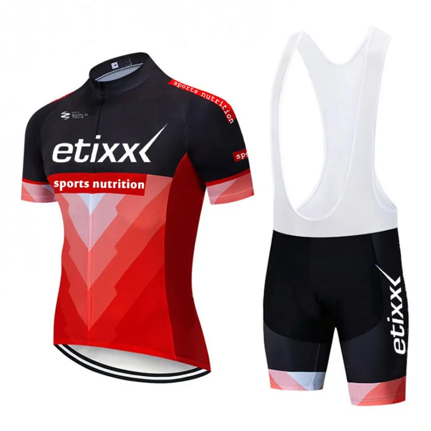 Etixx, мужской комплект одежды для велоспорта, весна и лето, мужская летняя быстросохнущая одежда для велоспорта Pro Ropa Ciclismo - Цвет: Cycling suit