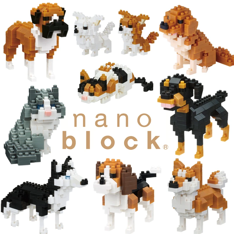 Огромная коллекция NANOBLOCK Выберите свой дизайн строительные блоки микро