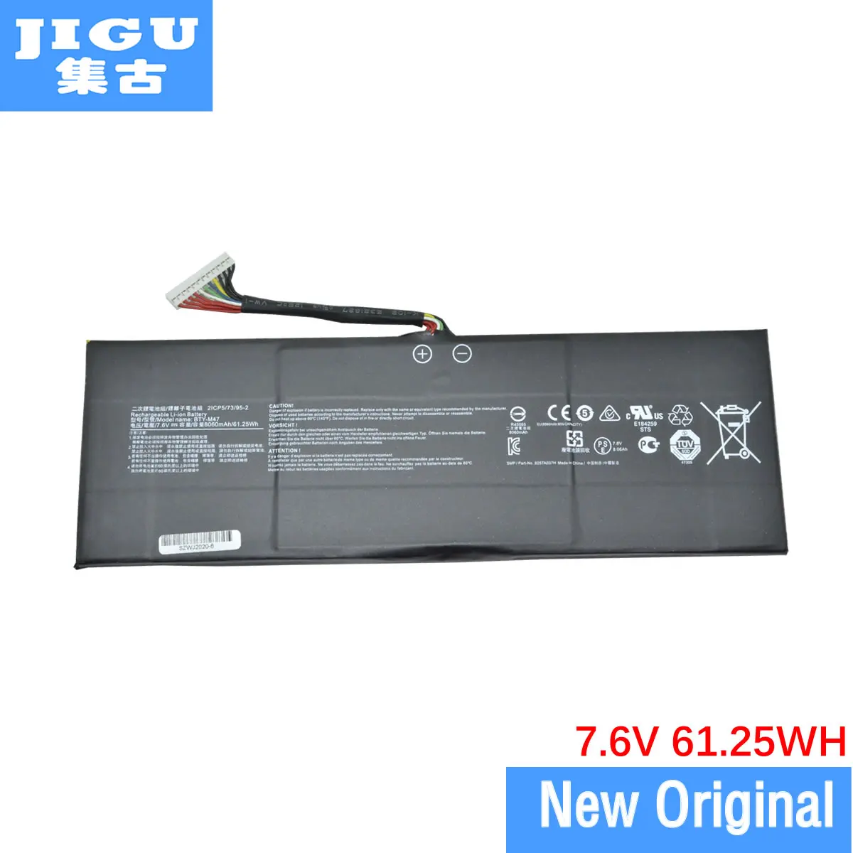 Аккумулятор JIGU для ноутбука MSI GS40 GS43 GS43VR BTY-M47 GS40-6QE GS43VR-7RE S4-1060 MS-14A3 MS-14A2 MS-14A1 |