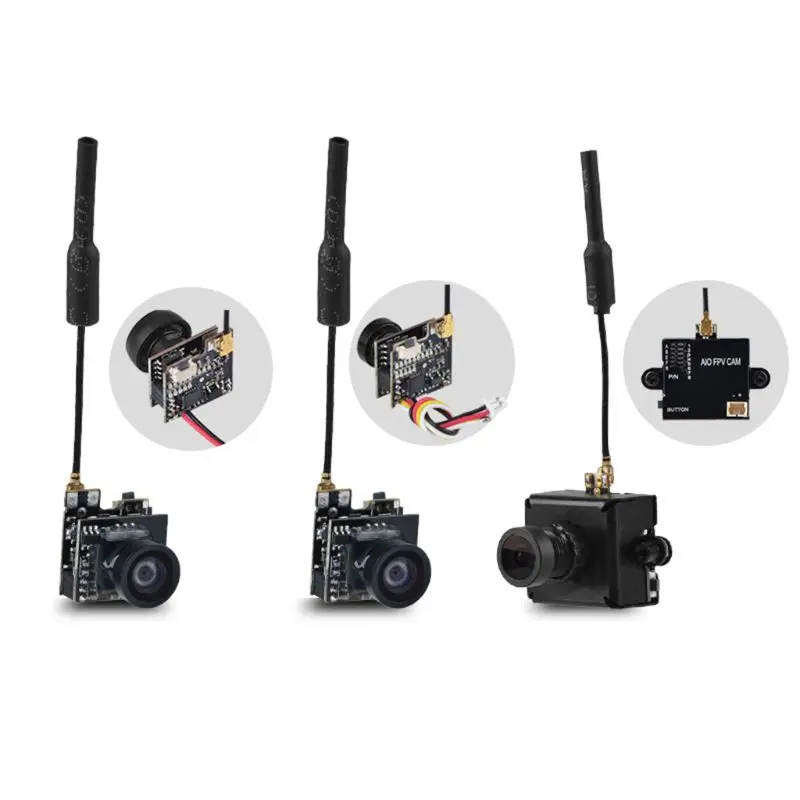 JMT 5,8 Г 25 МВт 40CH 800TVL передатчик LST-S2 LST-S1 LST-S2+ FPV Камера 3,6G FPV AIO микро Камера Запчасти