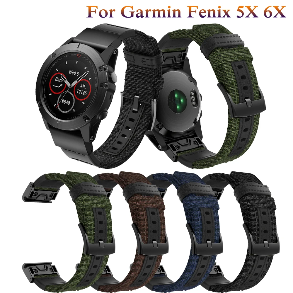 

26mm Quick release band For Garmin Fenix 5X 5XPLUS fashion watch wristbands For Garmin Fenix 3 bracelets replacement accessories