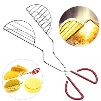 

Kitchen Accessories Taco Press Stainless Steel Tool Taco Chips Mold Kitchen Tongs