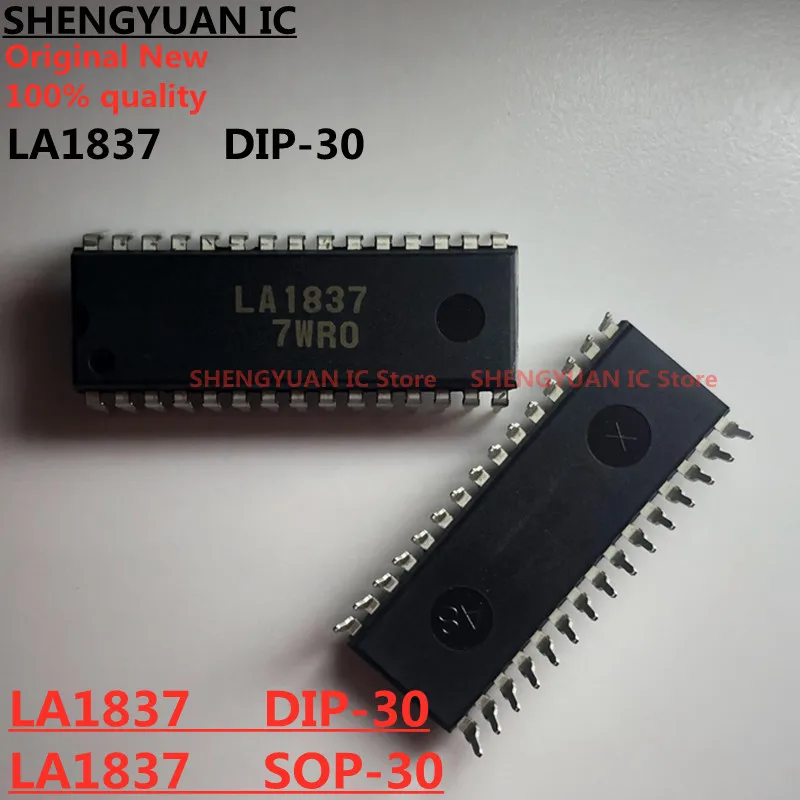 10 шт. LA1837 DIP30 LA1837M-TLM LA1837M SOP30 одночиповый домашний стерео IC с электронной