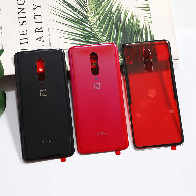 7Pro стеклянный чехол на заднюю крышку для Oneplus 7 Pro One Plus задняя дверь Ремонт Замена батареи чехол+ наклейка клей